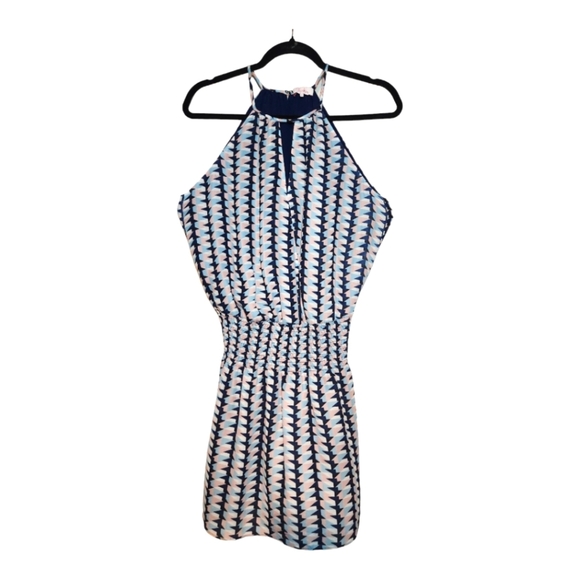 Parker Multi Colored Lightweight Halter Dress Size M - Picture 5 of 8